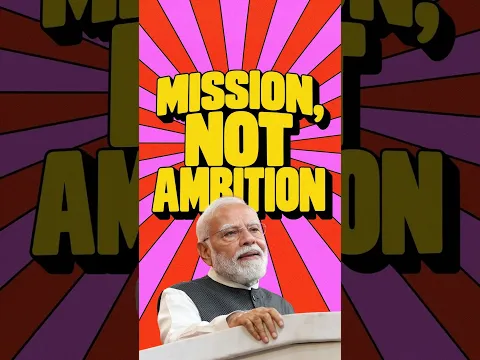Not ambition, but a mission: PM speaks his heart out to the citizens