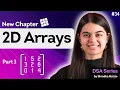 2D Arrays in C Part 1 DSA Series by Shradha Ma am