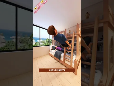 বৌদির ভাতারের পাইপ দিয়ে ভাই-বোনের জন্য LUXURY BEDROOM ডিজাইন! 😱🤯 || #shorts #animation #mr3dshorts