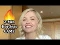 Jessica Amlee Plays 2 Minute Hot Seat Game Rave It Up