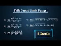 Download Lagu Trik Cepat Limit Fungsi