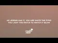 Taylor Swift - The Fate of Ophelia (Lyrics) The Chainsmokers Remix