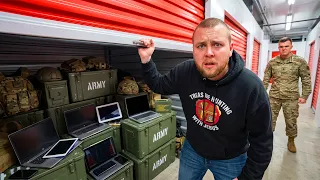 I Bought a NAVY SEALS Storage Unit He Wants It Back NOW