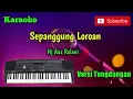 Lagu Sepanggung Loroan ( Hj Aas Rolani ) Karaoke Musik Sandiwaraan Cover