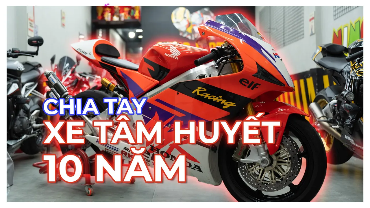 Outline Video DUY NINO chia tay chiếc xe TÂM HUYẾT gắn bó 10 năm