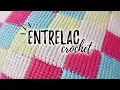 Crochet ENTRELAC paso a paso Review Lanero Natura Bamboo Ahuyama Crochet