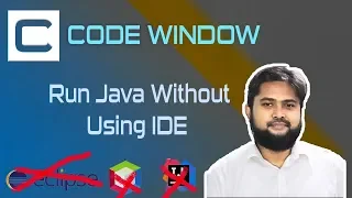 Run Java In Console Mode Run Java Without Using IDE