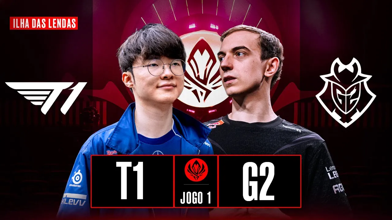 T1 x G2 | Jogo 1 - MD5 | Bracket - MSI 2024 | Ilha das Lendas