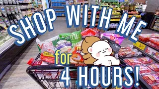 ASMR NO TALKING 4 HOUR Compilation 2022 Shop with me at Safeway