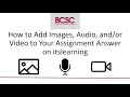 Student Tips Add Image to itslearning Assignment