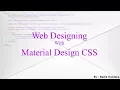 Tutorial Materialize Forms Textbox Select Radio Button Checkbox Part