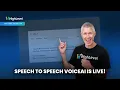Speech to Speech VoiceAI is Live