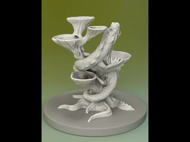 The Guardian Dragon Moss and Fern Planter video thumbnail