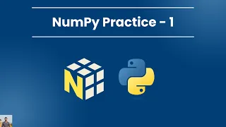 Practice NumPy Exercise - 1