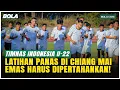 Latihan Resmi Timnas Indonesia U-22 di Chiang Mai, Full Team Siap Pertahankan Emas SEA Games!