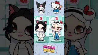 Hello Kitty And Kuromi In Avatar World Avatarworld Pazu Avatarworldsecrets  Hello Kitty And Kuromi In Avatar World Avatarworld Pazu Avatarworldsecrets