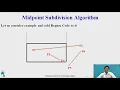 Midpoint Subdivision Algorithm