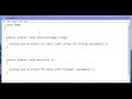 how to overload and override main method
