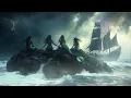 Download Lagu ✨🧜🏼‍♀️🌊 Mermaid Siren’s Warning | Fantasy Music \u0026 Stormy Sea | Relax, Meditate, Dream | 6 Hrs