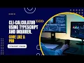 CLI-CALCULATOR USING INQUIRER typescript tutorial