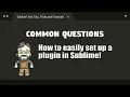 CQ02 How to use Plugins