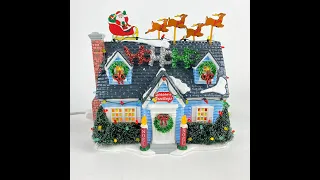 Department 56 The Original Snow Village The Holiday House Test Ebay Signed Scott Enter