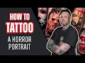 Download Lagu How to Tattoo a Horror Portrait with Rare Candy | Tattoo Tutorial