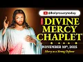 Lagu DAILY DIVINE MERCY CHAPLET 🙏 MONDAY, NOVEMBER 10, 2025 🙏 Mercy as a Strong Defense #holyrosarytoday