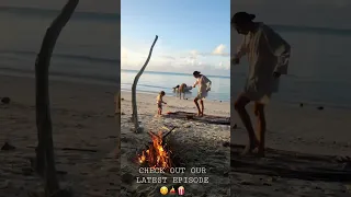 Sneak peak of our latest episode!! SAILING NANDJI is the word.. link below ☺️💙🐟