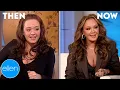 Then and Now Leah Remini s First and Last Appearances on The Ellen Show