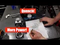 Quench Higher Compression with Less Detonation A key to making more HP