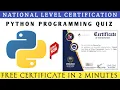 Python Programming Quiz How Good Are You At Python Python Basic Python Quiz