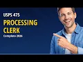 USPS Postal Exam 475 2026 Complete Guide for Mail Processing Clerks