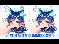 Drawing Leo Cute Anime OC YCH Commission Speedpaint VGen Artist