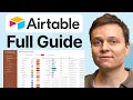 Learn Airtable in 25 Minutes Crash Course