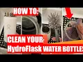 How to clean your Hydroflask or insulated bottles How to Remove bottle odor and grime