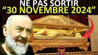 Padre Pio a Reçu ce Message de Jésus Juste Avant de Mourir