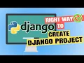 HOW TO CREATE DJANGO PROJECT PYTHON TUTORIAL INSTALL DJANGO FRAMEWORK USING VIRTUAL ENVIRONMENT