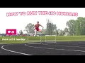 HOW TO RUN THE 400 HURDLES advice from a collegiate hurdler race strategy tips