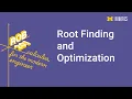 ROB 201 Root Finding and Optimization