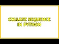 Collatz Sequence in Python
