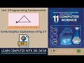 Introduction to Turtle Graphics in Python Lecture No 2 Grade 11 Computer Science NBF FBISE