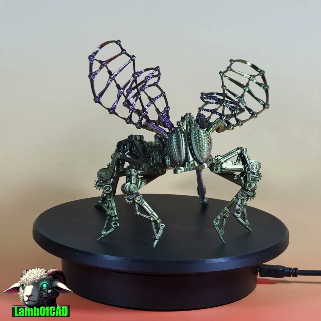 Steampunk Wasp, Articulated