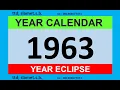 calendar year 1963