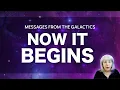 Lagu Messages from The Galactics: Now it Begins