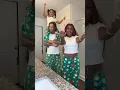 We made it to matching pajamas
