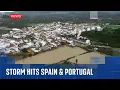 Lagu Thousands forced to evacuate as Storm Marta brings more flooding to Spain and Portugal