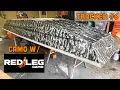 Painting Camo on a Boat using RedLeg Stencils Tracker Jon Boat