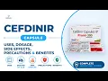 Cefdinir Capsule Uses Dosage Side Effects Precautions and Alternates