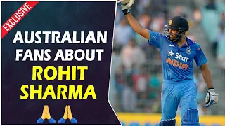 exclusive i australian fan reaction to rohit sharma the hitman must watch video
